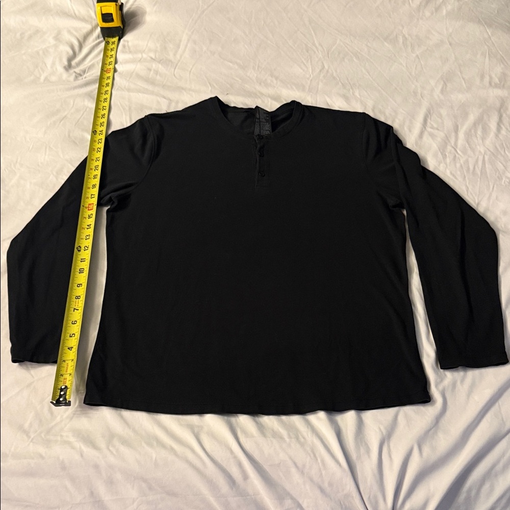 Velocity Black Long Sleeve Tee
